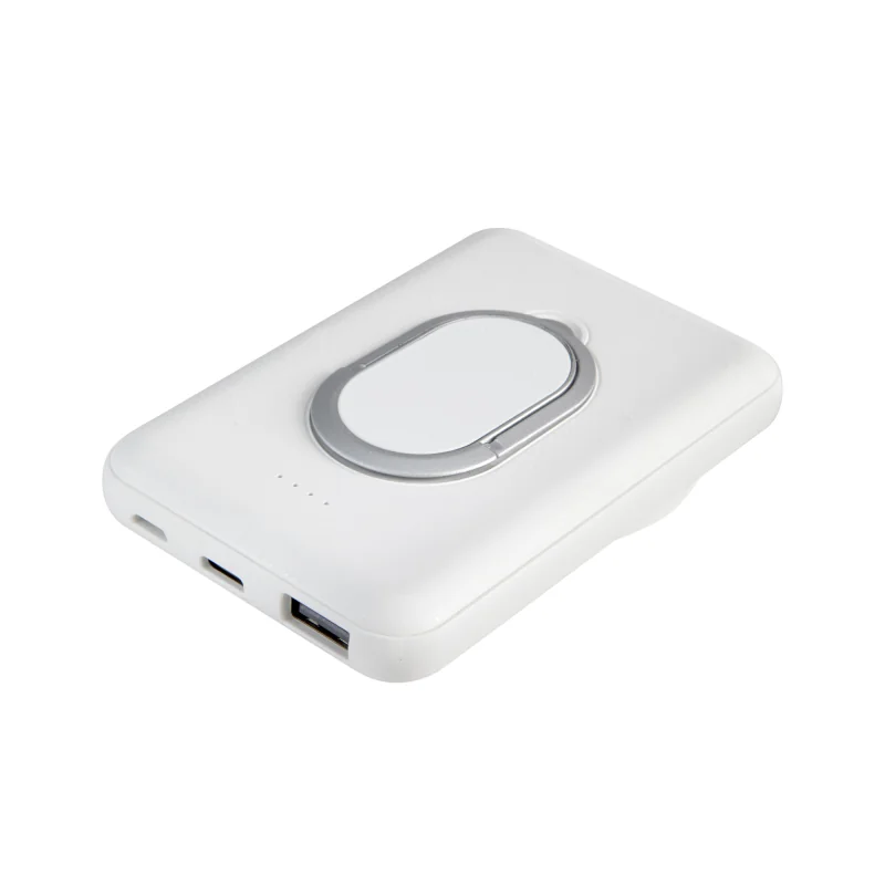 Power Bank Oslo Inalámbrico 5000mAh Magnético con logo corporativo personalizado - Regalos Día del Trabajador 2026 - Venta Mayor