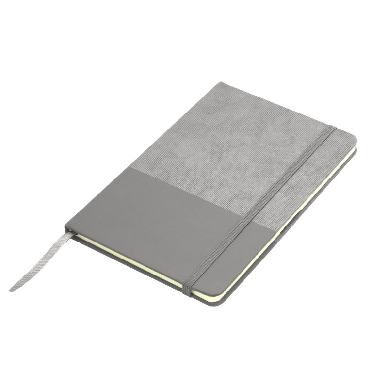 Libreta Gam Bicolor - Cuaderno Corporativo A5, Color Gris