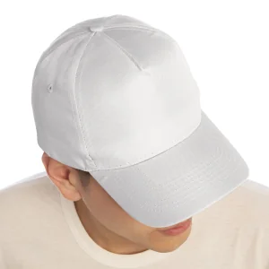 Gorra Penta de Poliéster con Cierre de Velcro con logo corporativo personalizado - Regalos Día del Trabajador 2026 - Venta Mayor