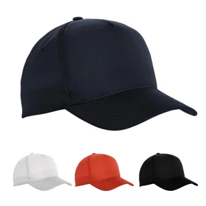Gorra Penta de Poliéster con Cierre de Velcro con logo corporativo personalizado - Regalos Día del Trabajador 2026 - Venta Mayor