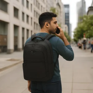 Mochila Force 10 - Porta Notebook 16 Pulgadas con logo corporativo personalizado - Regalos Día del Trabajador 2026 - Venta Mayor