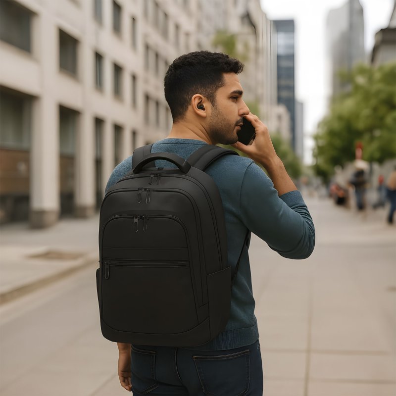 Mochila Force 10 - Porta Notebook 16 Pulgadas con logo personalizado - Regalos día del Padre | Exponor - Venta Mayorista de Moch