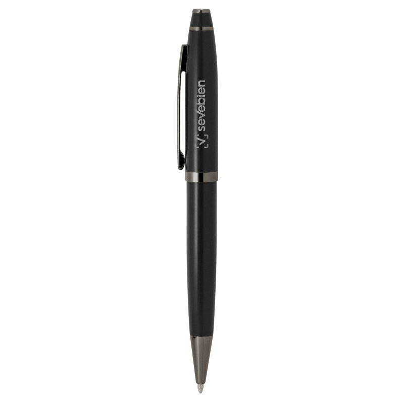 Bolígrafo Zeppelin - Acero Inoxidable Mate con logo personalizado - Regalos día del Padre | Exponor - Venta Mayorista de Lápices