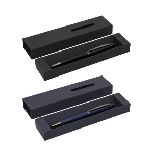 Bolígrafo Zeppelin - Acero Inoxidable Mate con logo corporativo personalizado - Regalos Día del Trabajador 2026 - Venta Mayorist