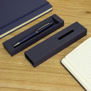 Bolígrafo Zeppelin - Acero Inoxidable Mate con Logo |  Regalos Corporativos | Venta por Mayor | ChilePromo