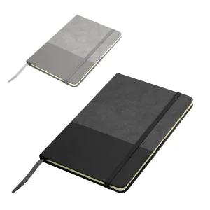 Libreta Gam Bicolor - Cuaderno Corporativo A5 con logo corporativo personalizado - Regalos Día del Trabajador 2026 - Venta Mayor