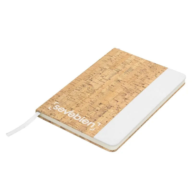 Libreta Marroquí Ecológica Corcho A5 con logo - Regalos día del Padre | Exponor - Venta Mayorista de Libretas y Cuadernos