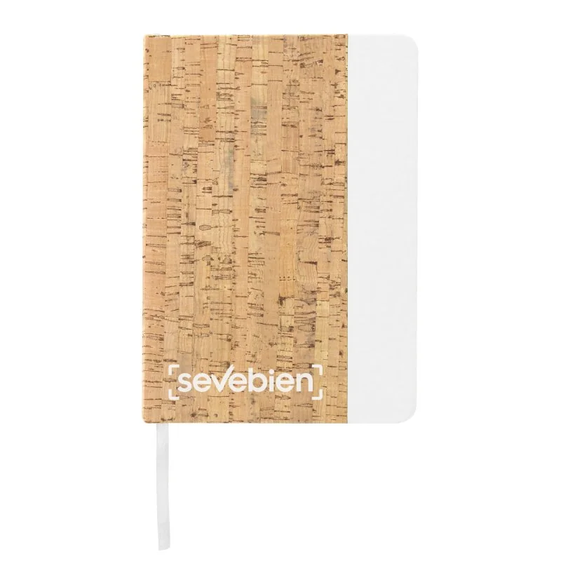 Libreta Marroquí Ecológica Corcho A5 con logo - Regalos día del Padre | Exponor - Venta Mayorista de Libretas y Cuadernos
