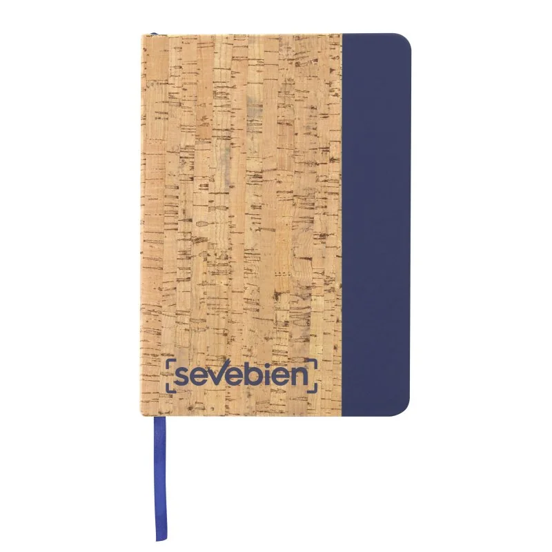 Libreta Marroquí Ecológica Corcho A5, Color Azul, vista 5 de 10