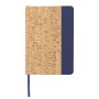 Libreta Marroquí Ecológica Corcho A5, Color Azul