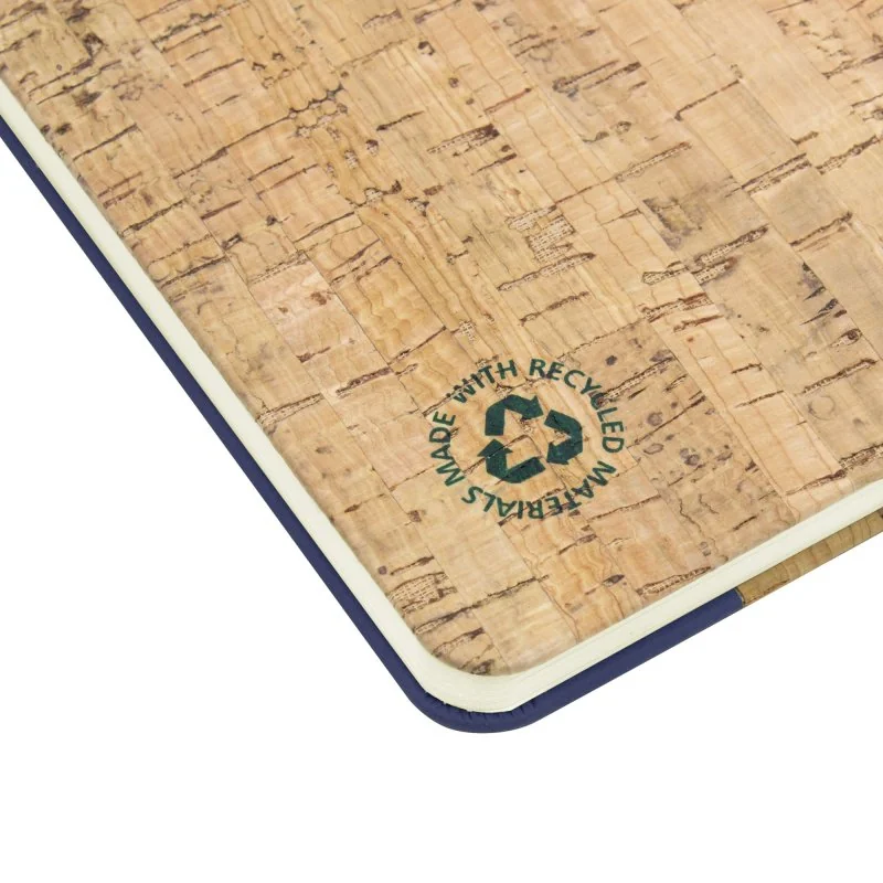 Libreta Marroquí Ecológica Corcho A5, Color Azul, vista 8 de 10