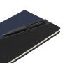 Libreta Trek Bicolor con Portalápices, Color Azul/Negro, vista 6 de 8