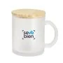 Taza de Vidrio Magui Frost - 350ml con logo personalizado - Regalos día del Padre | Exponor - Venta Mayorista de Tazas y Vasos