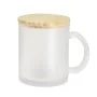Taza de Vidrio Magui Frost - 350ml con logo personalizado - Regalos día del Padre | Exponor - Venta Mayorista de Tazas y Vasos