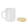 Taza de Vidrio Magui Frost - 350ml con logo personalizado - Regalos día del Padre | Exponor - Venta Mayorista de Tazas y Vasos