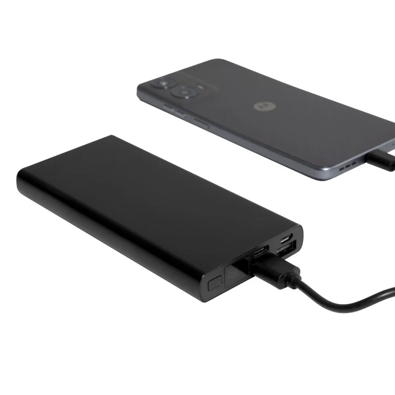 Power Bank Batel 10000mAh Aluminio con logo personalizado - Regalos día del Padre | Exponor - Venta Mayorista de Power Banks