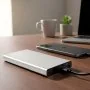 Power Bank Batel 10000mAh Aluminio con Logo |  Regalos Corporativos | Venta por Mayor | ChilePromo