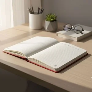 Libreta Trek Bicolor con Portalápices con logo personalizado - Regalos día del Padre | Exponor - Venta Mayorista de Libretas y C