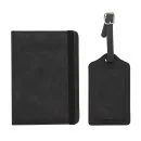 Set de Viaje Volare Gris PU Reciclado con Logo |  Regalos Corporativos | Venta por Mayor | ChilePromo