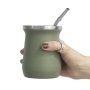 Set de Mate Enzo Acero Inoxidable 300ml, Color Verde, vista 6 de 9
