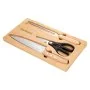Set de Asado BBQ Bistec de Bambú con Logo |  Regalos Corporativos | Venta por Mayor | ChilePromo