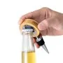 Tapón con Destapador Tap de Bambú y Acero con Logo |  Regalos Corporativos | Venta por Mayor | ChilePromo