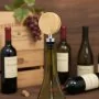 Tapón con Destapador Tap de Bambú y Acero con Logo |  Regalos Corporativos | Venta por Mayor | ChilePromo