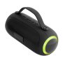 Parlante Bluetooth Turbo 10W con Luces LED y Correa de Silicona, Color Negro, vista 13 de 22
