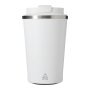 Mug Térmico Cappu 350ml de Acero Inoxidable Reciclado, Color Blanco
