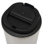 Mug Térmico Cappu 350ml de Acero Inoxidable Reciclado, Color Plata, vista 5 de 9