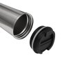 Mug Térmico Cappu 350ml de Acero Inoxidable Reciclado, Color Plata, vista 6 de 9