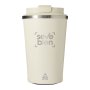 Mug Térmico Cappu 350ml de Acero Inoxidable Reciclado, Color Beige, vista 3 de 9