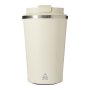 Mug Térmico Cappu 350ml de Acero Inoxidable Reciclado, Color Beige