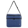 Cooler Costera Térmico 15L de Dos Pisos en Tela RPET, Color Royal Blue, vista 6 de 12