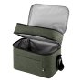 Cooler Costera Térmico 15L de Dos Pisos en Tela RPET, Color Verde Militar, vista 7 de 12