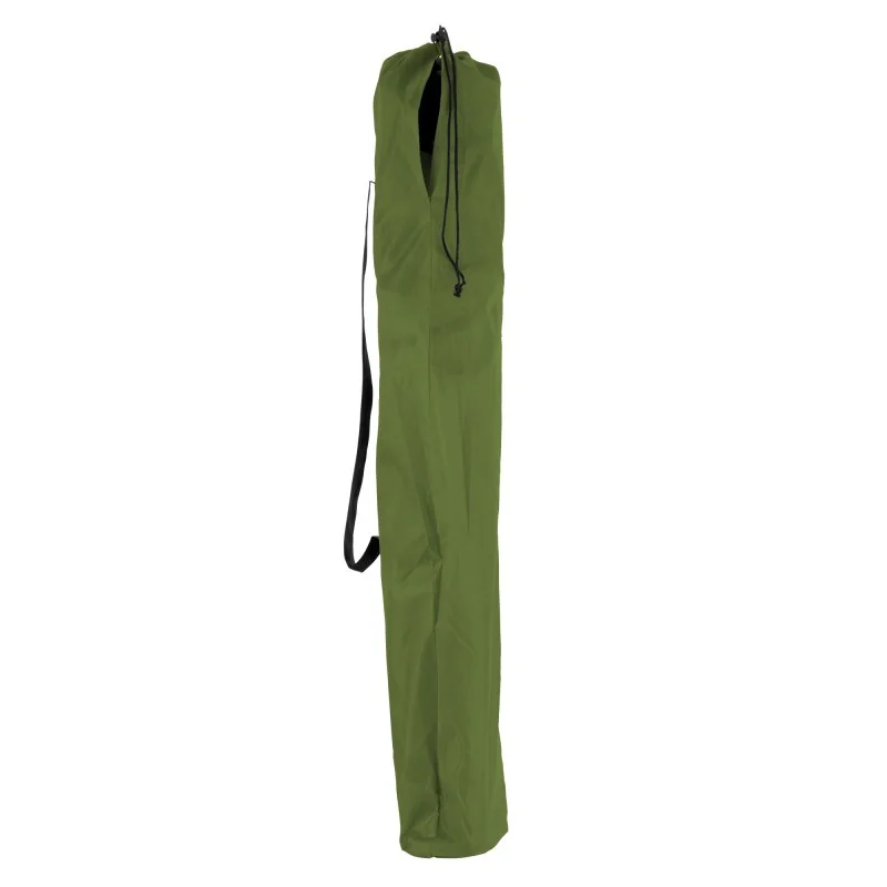 Silla Plegable Camp con Apoyabrazos y Posavasos, Color Verde Militar, vista 8 de 14