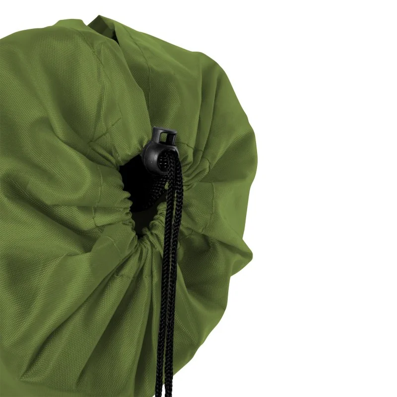 Silla Plegable Camp con Apoyabrazos y Posavasos, Color Verde Militar, vista 9 de 14