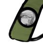 Silla Plegable Camp con Apoyabrazos y Posavasos, Color Verde Militar, vista 10 de 14