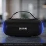Parlante Bluetooth Turbo 10W con Luces LED y Correa de Silicona, Color Negro, vista 18 de 22