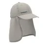 Gorra Cima 6 Paneles con Cubre Cuello, Color Gris, vista 5 de 14