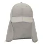 Gorra Cima 6 Paneles con Cubre Cuello, Color Gris, vista 7 de 14