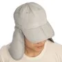 Gorra Cima 6 Paneles con Cubre Cuello, Color Gris, vista 4 de 14