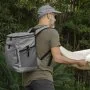Mochila Cooler Ribera de 18L en Poliéster 300D con Destapador, Color Gris, vista 3 de 16
