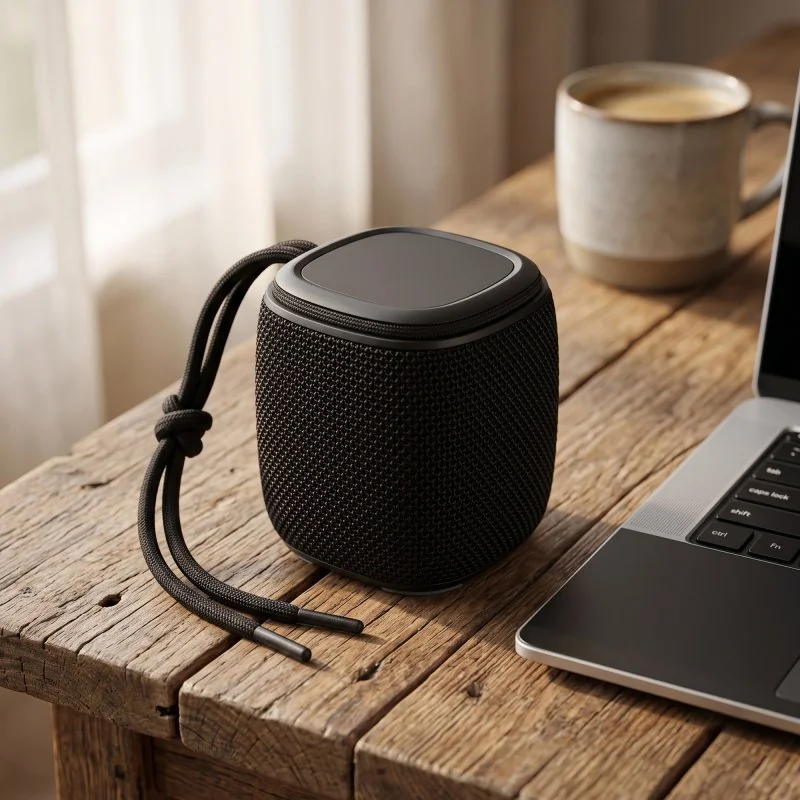 Parlante Bluetooth Onix Acero 5W, Color Negro, vista 3 de 14