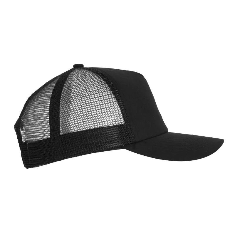 Gorra Trac 5 Paneles con Malla y Broche Ajustable, Color Negro, vista 8 de 12