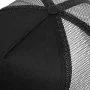 Gorra Trac 5 Paneles con Malla y Broche Ajustable, Color Negro, vista 11 de 12