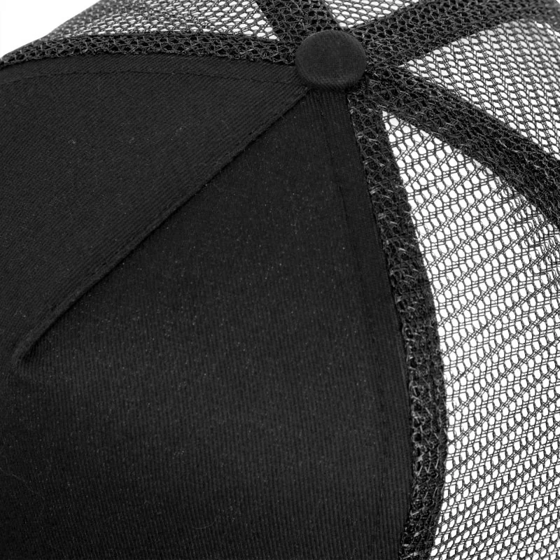 Gorra Trac 5 Paneles con Malla y Broche Ajustable, Color Negro, vista 11 de 12