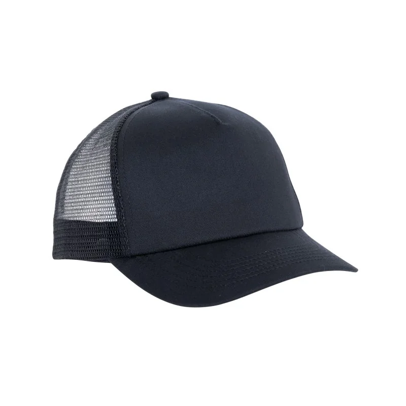 Gorra Trac 5 Paneles con Malla y Broche Ajustable, Color Azul