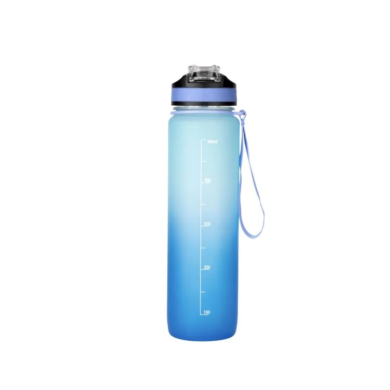 Botella Deportiva Motivacional Graf 1L, Color Royal/Celeste, vista 6 de 15