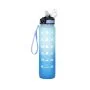 Botella Deportiva Motivacional Graf 1L, Color Royal/Celeste, vista 7 de 15